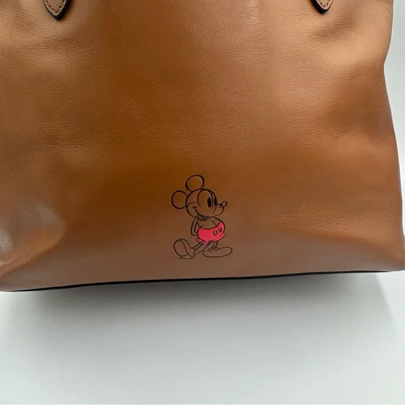 Disney x Coach City Tote Color: Saddle Brown - Picture 3 of 13